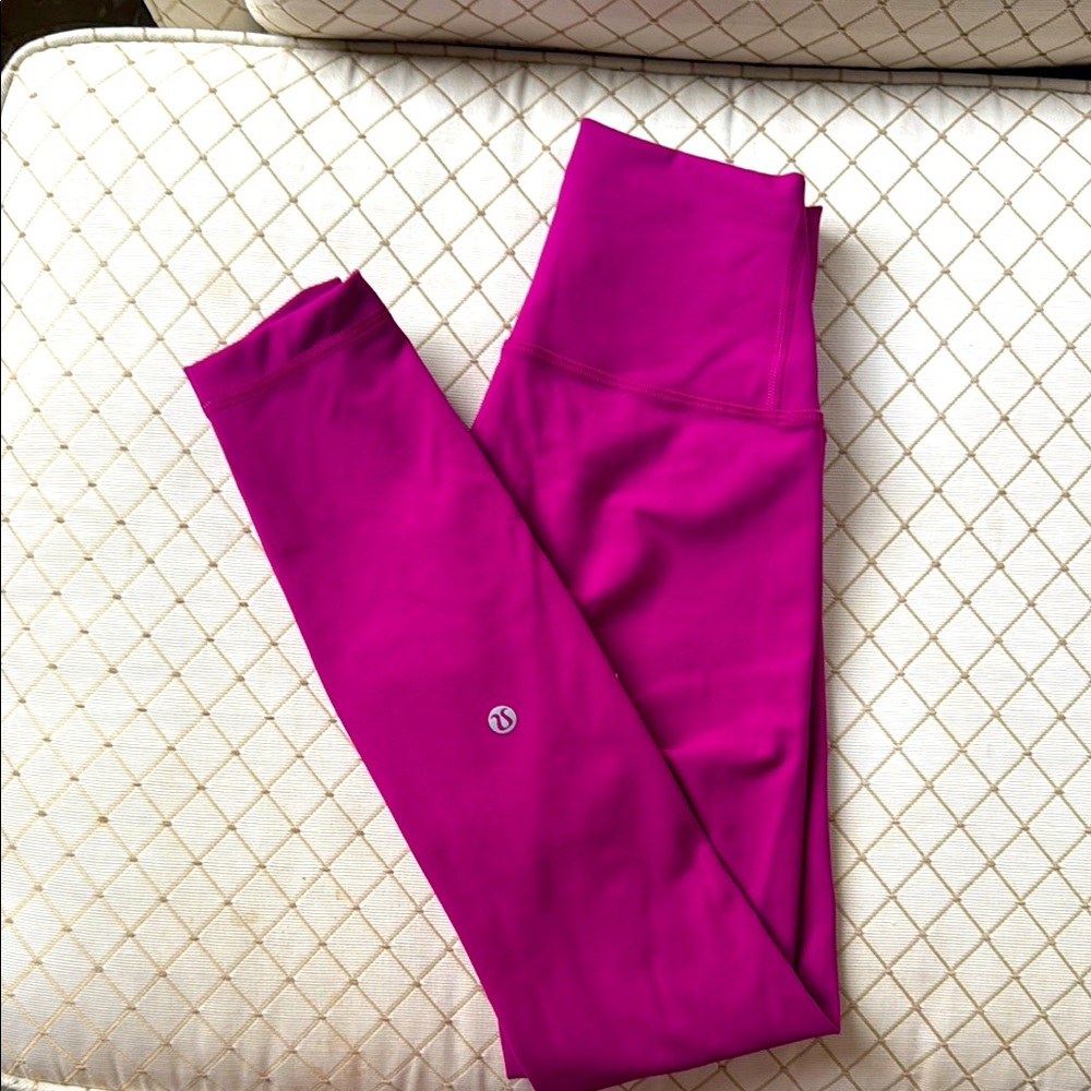 Lululemon Magenta Leggings